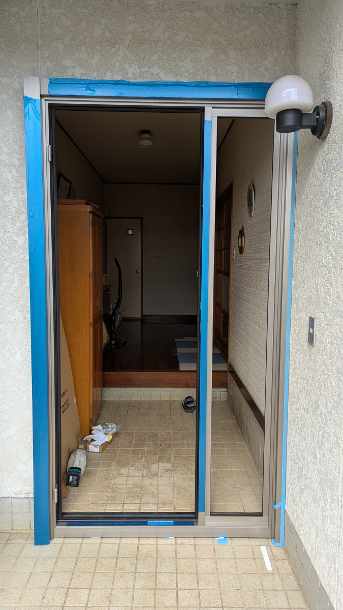ホテイヤトーヨー住器の【益子町】鍵のトラブル解消!快適さと安全性を両立した玄関ドアリフォームの施工後の写真2