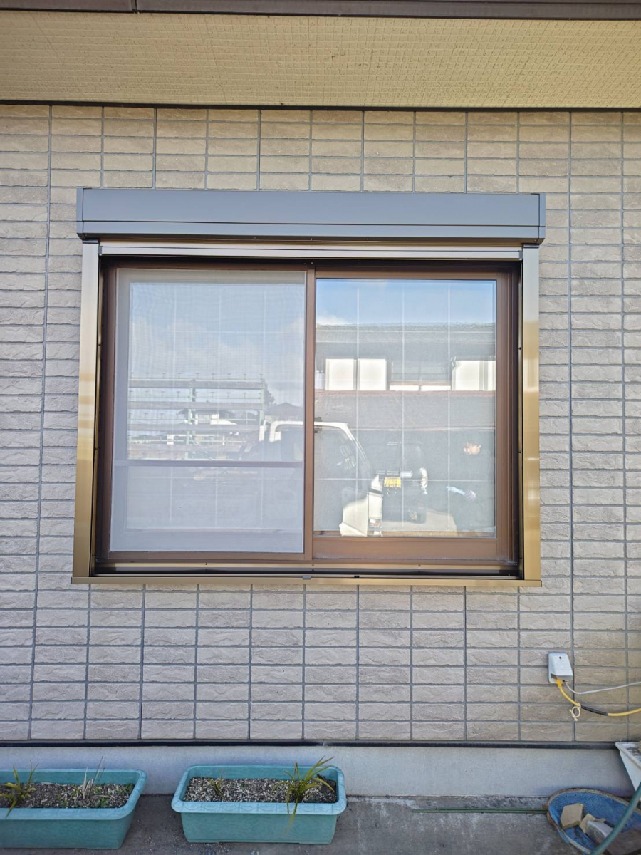 ホテイヤトーヨー住器の【真岡市】防犯性能UP！リフォームシャッターで守る我が家の施工後の写真2