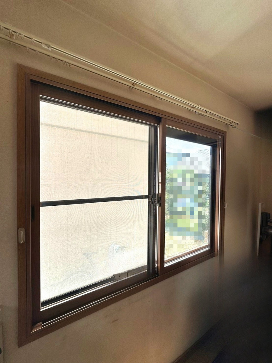 ホテイヤトーヨー住器の【鹿沼市】〈補助金対象商品〉窓からの冷気に悩むご家庭へ。内窓でここまで変わる！の施工後の写真2