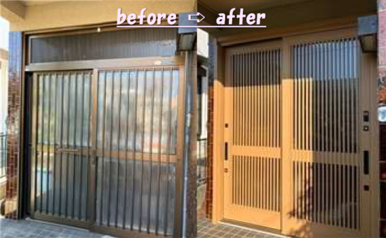 施工事例の写真