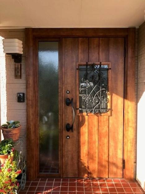 オーケンズのリシェントで素早くオシャレな玄関にしてみませんか？？｜オーケンズ｜栗東市の施工後の写真1