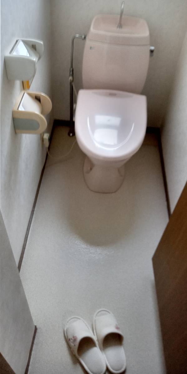 海南トーヨー住器の自動開閉式トイレへ改修（和歌山県海南市）の施工前の写真1