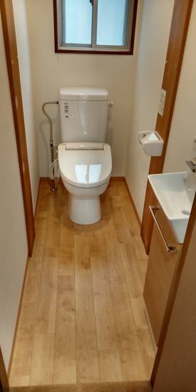 海南トーヨー住器のトイレ改修工事（海南市）施工事例写真1