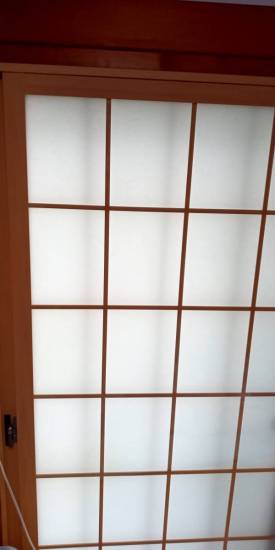 海南トーヨー住器の組子入りの和風内窓施工事例写真1