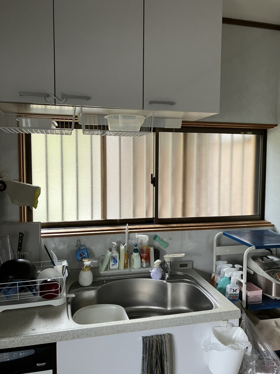 海南トーヨー住器の内窓インプラス取付工事（海南市）の施工前の写真3