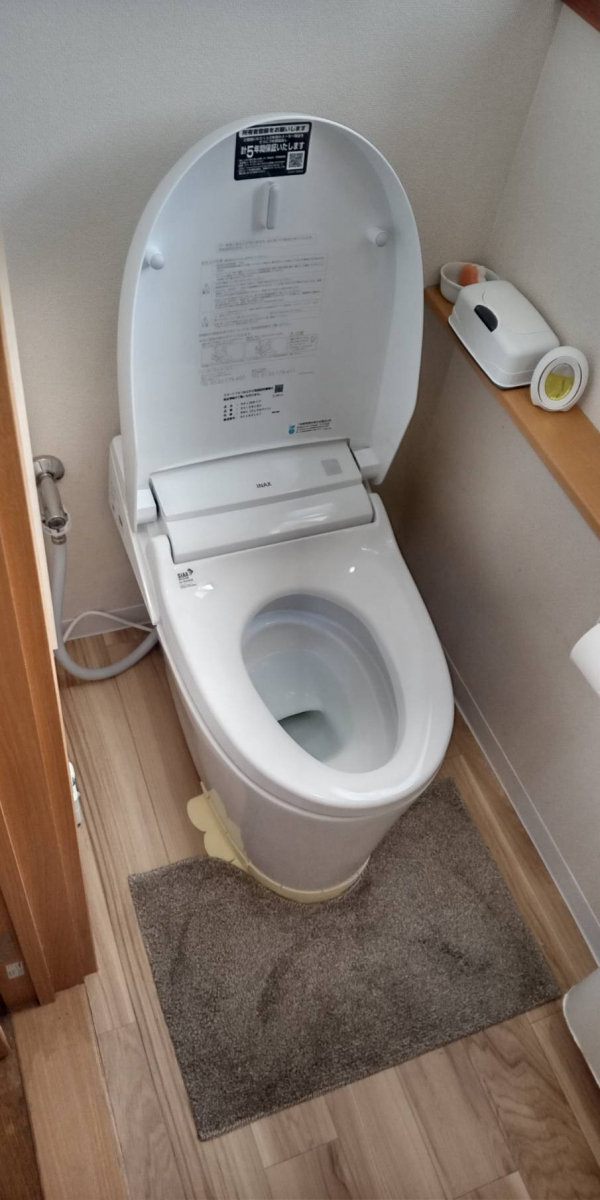 海南トーヨー住器のタンクレストイレ改修工事(海南市)の施工後の写真1