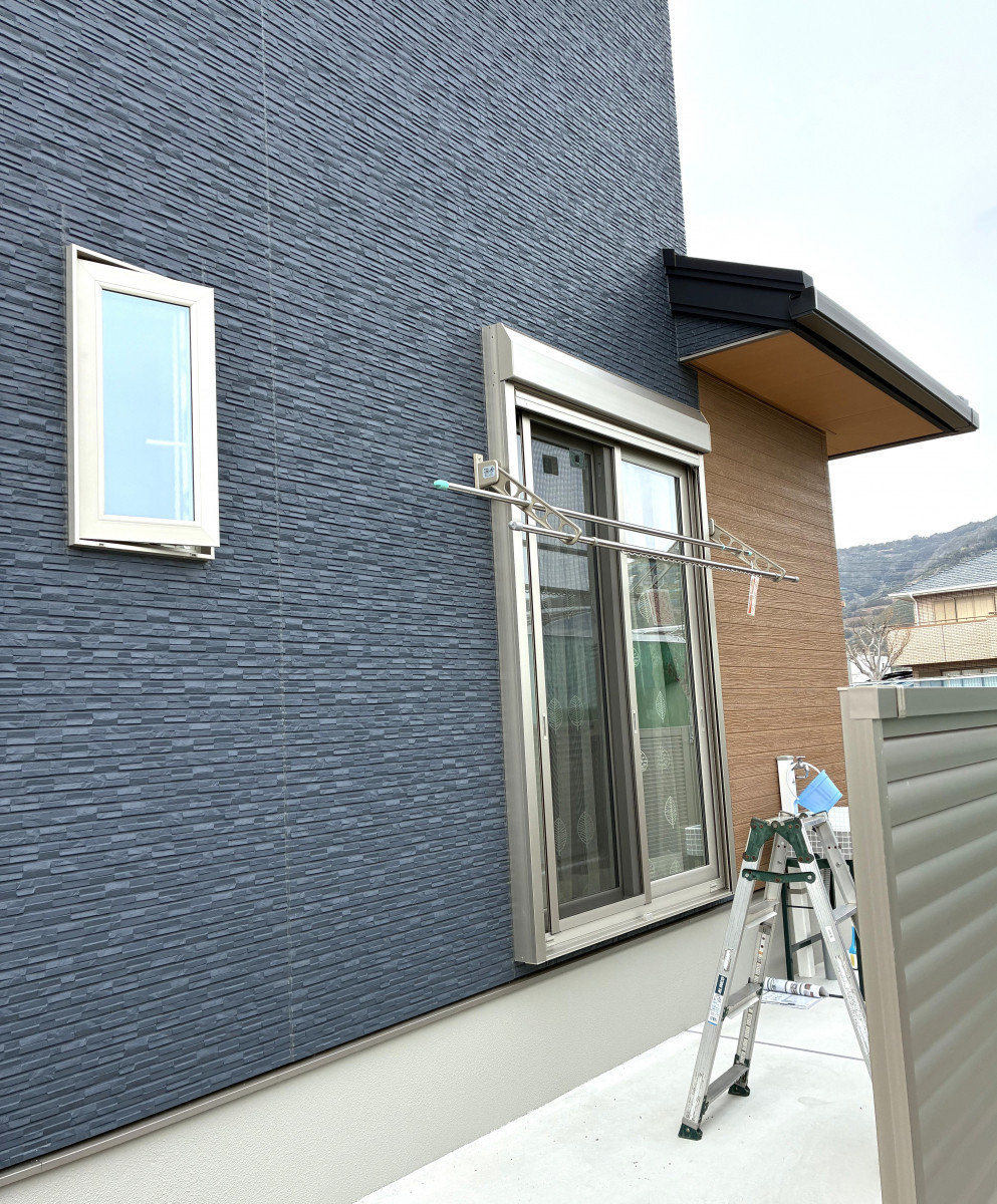 海南トーヨー住器の日差しと雨対策に！フーゴFテラスで暮らしが快適に😊🍃の施工前の写真1