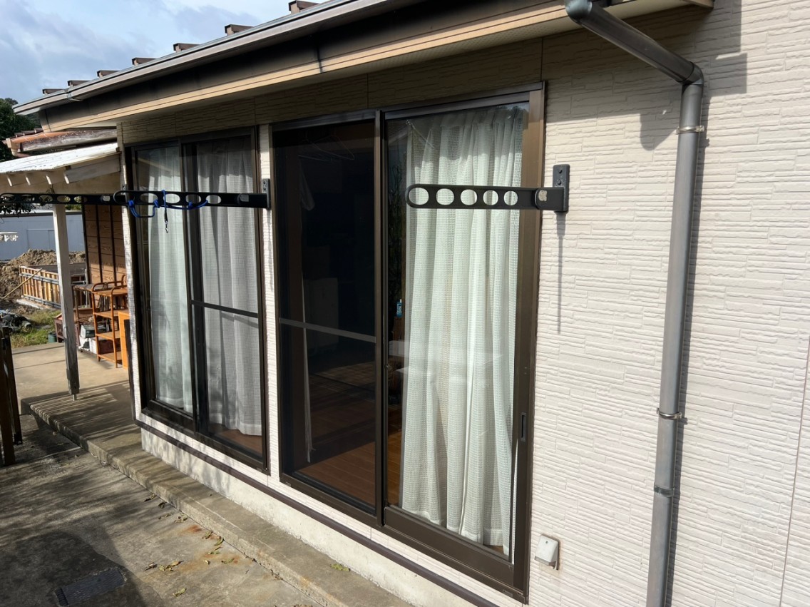 藤野トーヨー住器 市原の『千葉県富津市』リフォームシャッター取付の施工事例詳細写真1