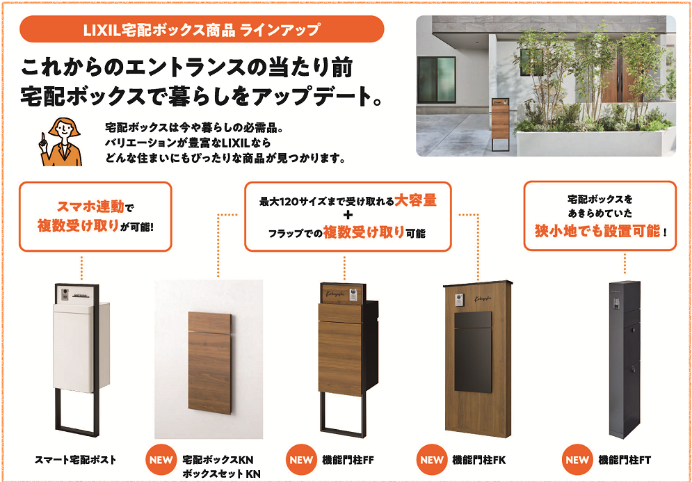 宅配ボックスは使う人だけでなく地球環境にも優しかった! 藤野トーヨー住器 市原のブログ 写真2