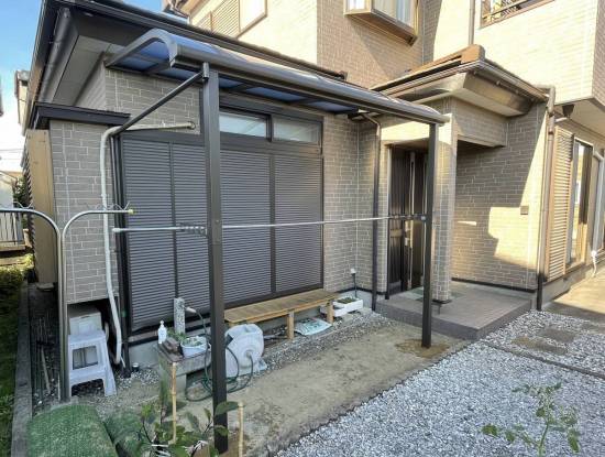 藤野トーヨー住器 市原のテラス新規設置工事施工事例写真1