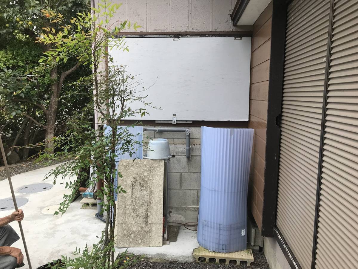 藤野トーヨー住器 市原の『富津市』ボイラー室の施工前の写真1