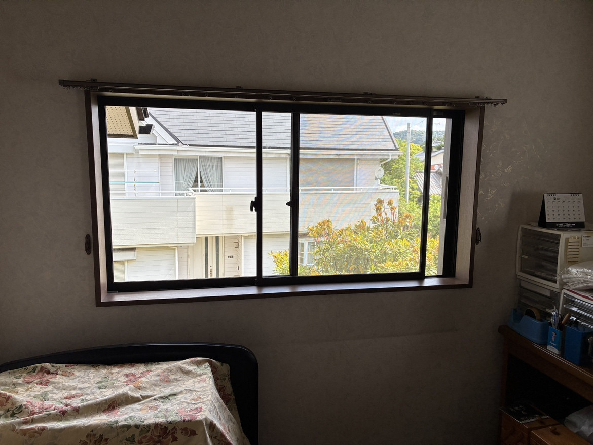 藤野トーヨー住器 市原の『千葉県君津市』先進的窓リノベ2025補助金でお得に!内窓設置工事⑤の施工前の写真1