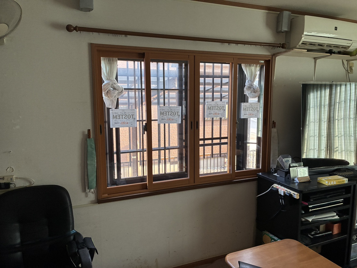 藤野トーヨー住器 市原の『千葉県市原市』補助金でお得にリフォーム!内窓設置工事①の施工後の写真1