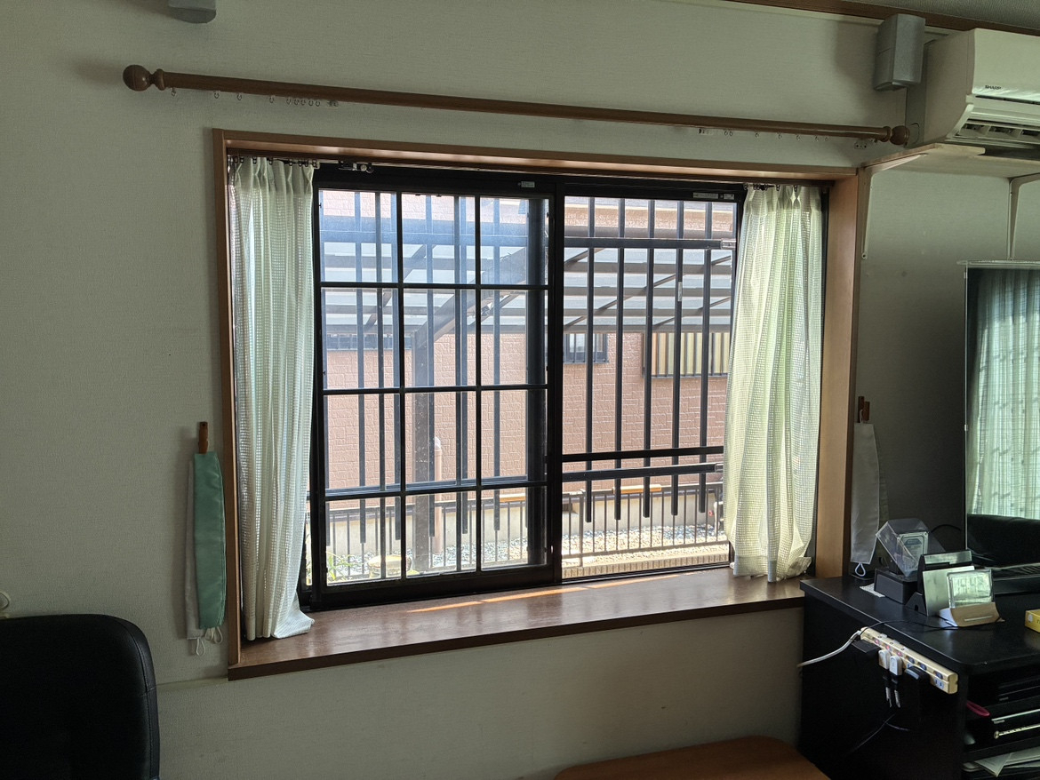 藤野トーヨー住器 市原の『千葉県市原市』補助金でお得にリフォーム!内窓設置工事①の施工前の写真1