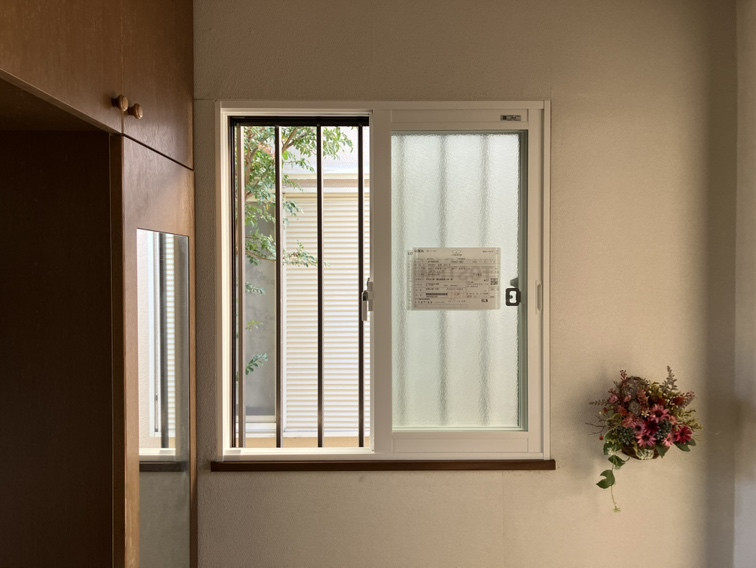 藤野トーヨー住器 市原の『千葉県市原市』補助金活用　インプラス設置工事①　全部の窓に内窓設置しましたの施工後の写真3