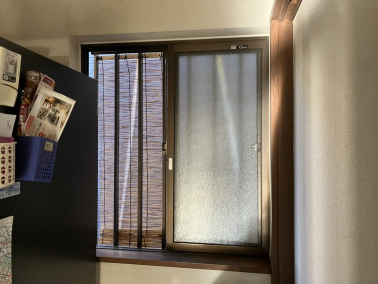 藤野トーヨー住器 市原の『千葉県市原市』補助金活用　インプラス設置工事②　全部の窓に内窓設置しましたの施工前の写真3