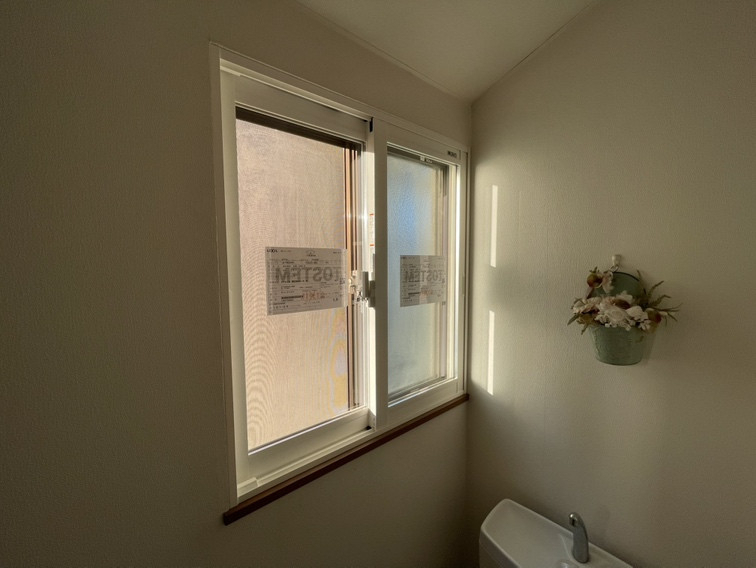 藤野トーヨー住器 市原の『千葉県市原市』補助金活用✦インプラス設置工事③　全部の窓に内窓設置しましたの施工後の写真2