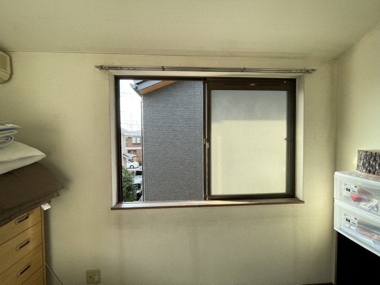 藤野トーヨー住器 市原の『千葉県市原市』補助金活用✦インプラス設置工事③　全部の窓に内窓設置しましたの施工前の写真1