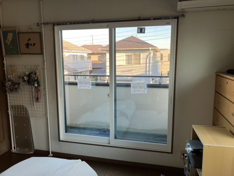藤野トーヨー住器 市原の『千葉県市原市』補助金活用✦インプラス設置工事➃　全部の窓に内窓設置しましたの施工後の写真3