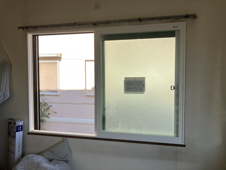藤野トーヨー住器 市原の『千葉県市原市』補助金活用✦インプラス設置工事⑤　全部の窓に内窓設置しましたの施工後の写真2