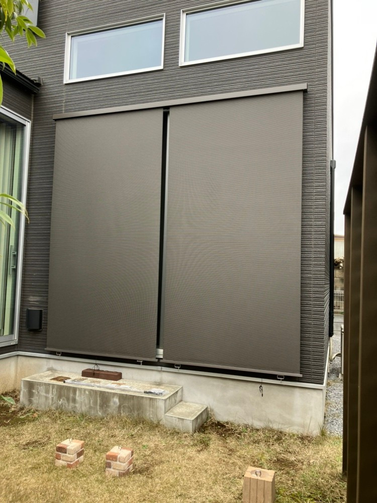 藤野トーヨー住器 市原の『千葉県千葉市』ＬＩＸＩＬスタイルシェード設置工事の施工後の写真2