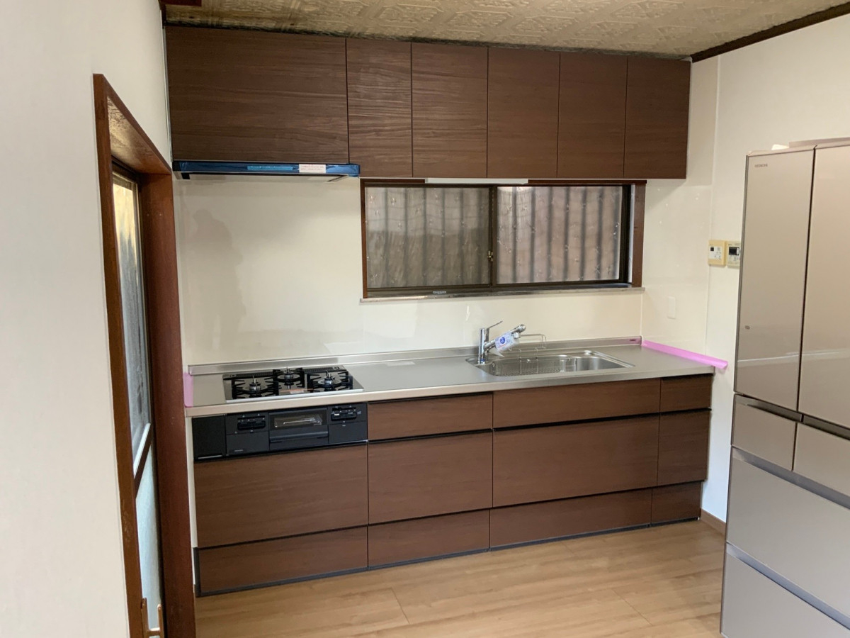 藤野トーヨー住器 市原の『千葉県市原市』キッチンリフォーム　ＬＩＸＩＬシエラ２１の施工後の写真1